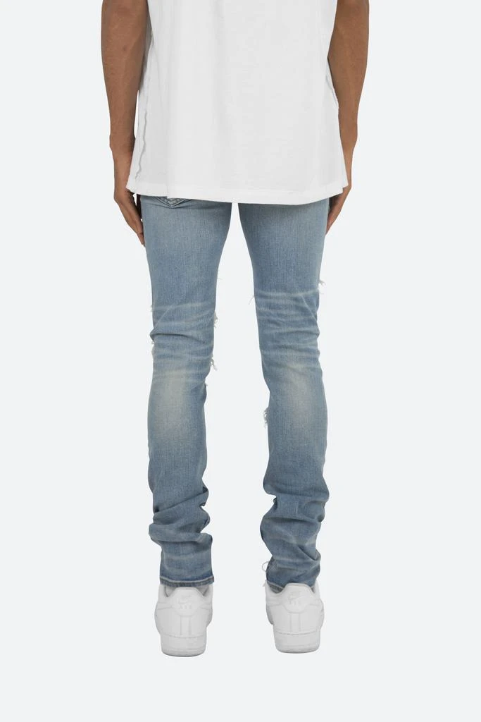 X201 Rhinestone Skinny Denim - Blue 商品