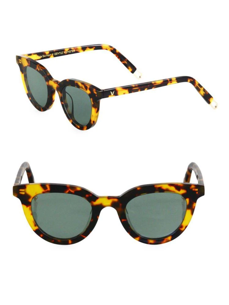 商品GENTLE MONSTER|Tilda Swinton X Gentle Monster Eye Eye 45MM Cat Eye Sunglasses,价格¥1875,第1张图片