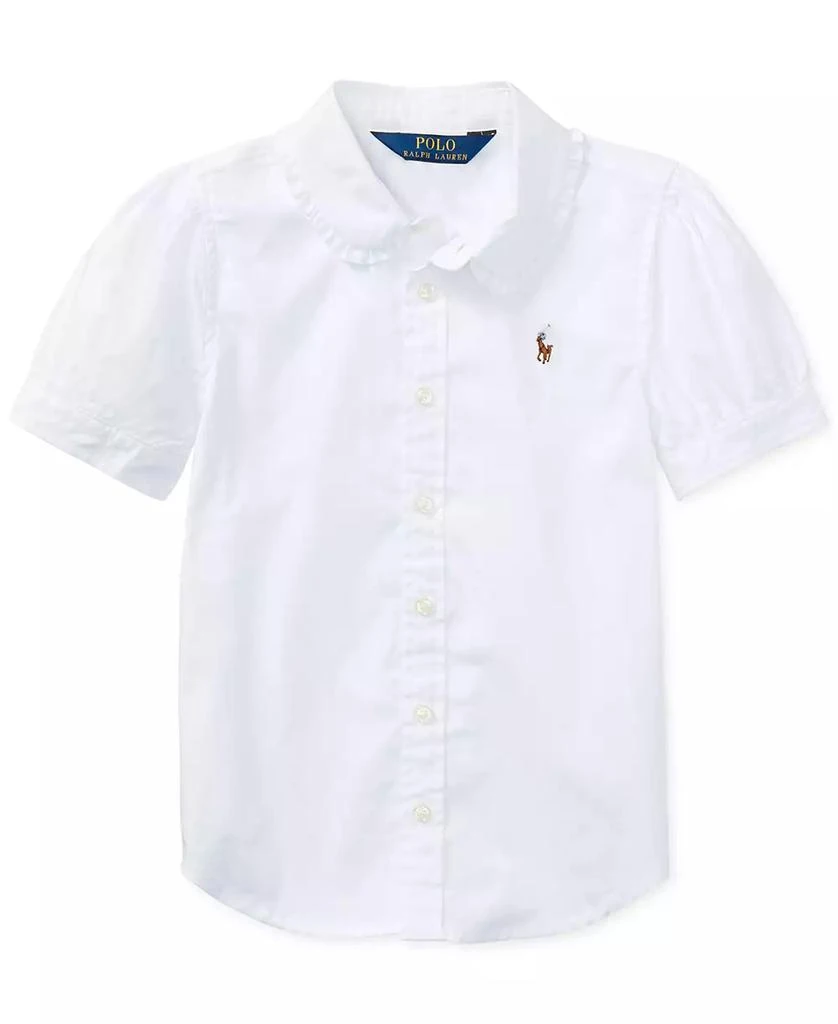 商品Ralph Lauren|幼童/小女童半袖衬衣,价格¥376,第1张图片