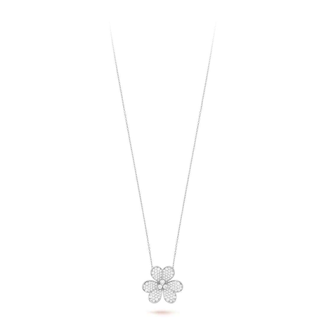 商品Van Cleef & Arpels|包邮包税【预售7天发货】 VCA梵克雅宝 23秋冬 女士 吊坠 Frivole胸针吊坠，超大号款式 VCARP6L600,价格¥284577,第1张图片