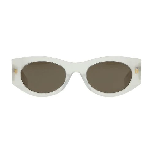 商品Fendi|【预售】 女士 太阳眼镜 FENDI Roma 眼镜  FEN77E9JWHT,价格¥2921,第1张图片