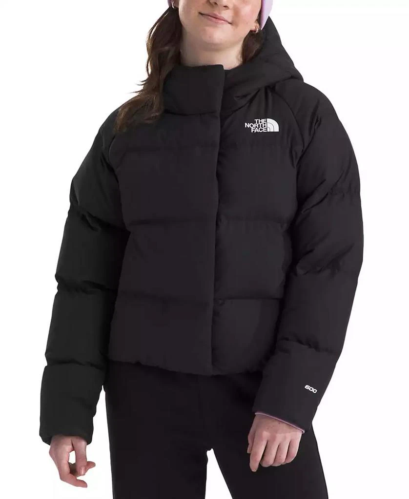 商品The North Face|Big Girls North Quilted Full-Zip Hooded Down Jacket,价格¥1129,第1张图片