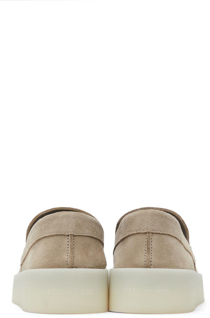 Beige Suede 'The Loafer' Loafers商品第4张图片规格展示