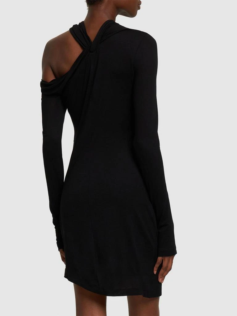 商品Helmut Lang|Viscose Jersey Twist Midi Dress,价格¥2768,第2张图片详细描述