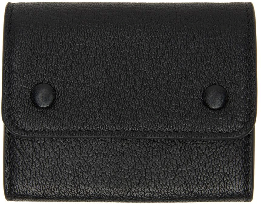 商品MAISON MARGIELA|Black Leather Card Holder,价格¥2570,第1张图片