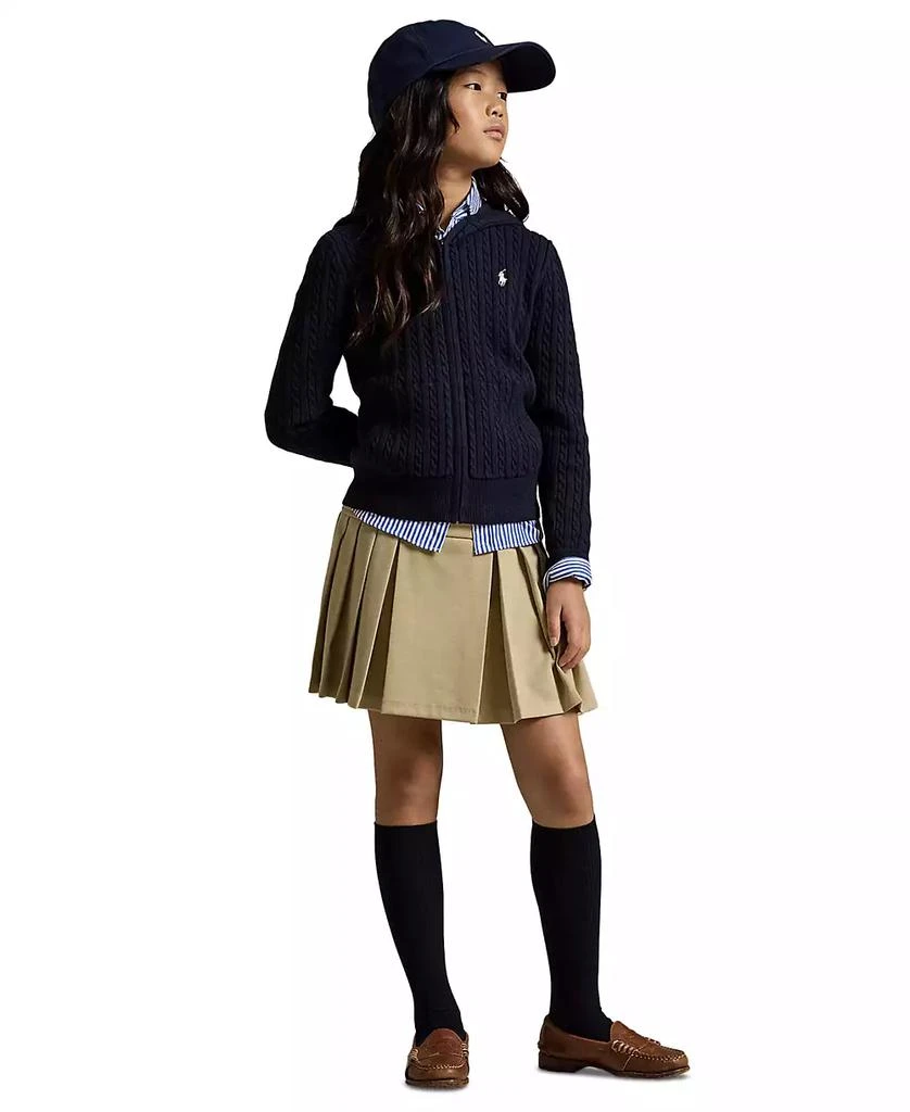 商品Ralph Lauren|Big Girls Pleated Ponte Skort,价格¥494,第2张图片详细描述