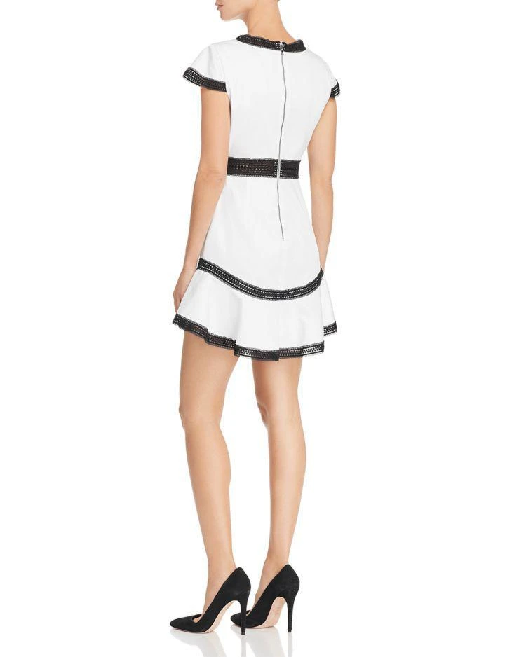 商品Alice + Olivia|Alice + Olivia Rapunzel Lace Trim Dress ,价格¥2478,第2张图片详细描述