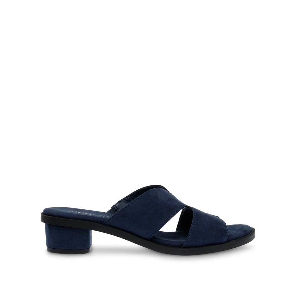 商品Anne Klein|Women's Timmy Block Heel Slide Sandals,价格¥507,第2张图片详细描述