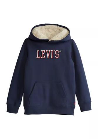 商品Levi's|Boys 8-20 Sherpa Lined Pullover Hoodie,价格¥214,第1张图片
