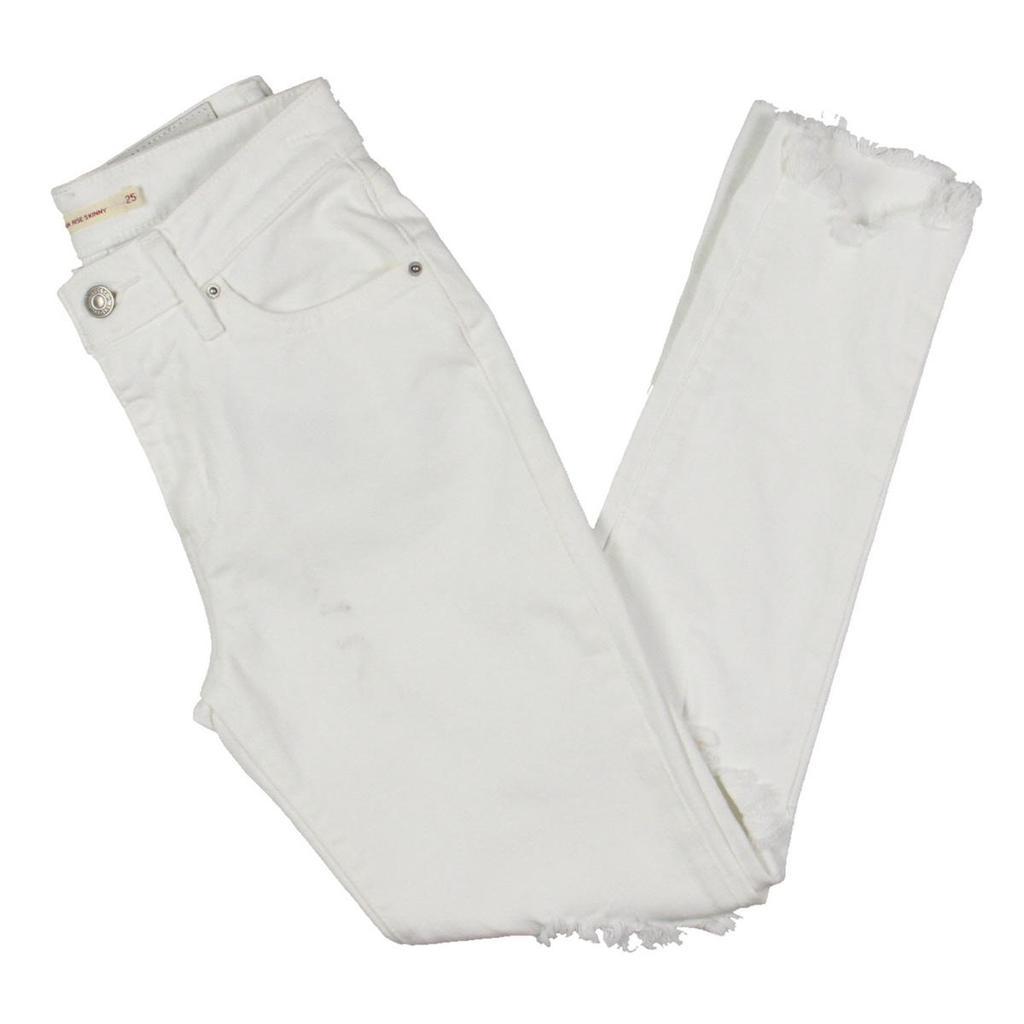 商品Levi's|Levi's Womens Ankle Frayed Hem Skinny Jeans,价格¥163,第1张图片