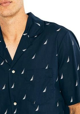 商品Nautica|J Class Printed Cotton Sleep Shirt,价格¥243,第3张图片详细描述