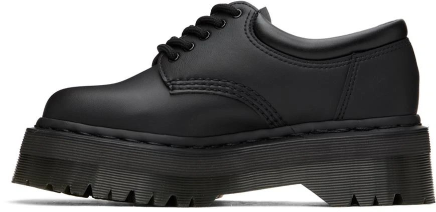 商品Dr. Martens|Black Vegan 8053 Quad Mono Oxfords,价格¥1307,第3张图片详细描述