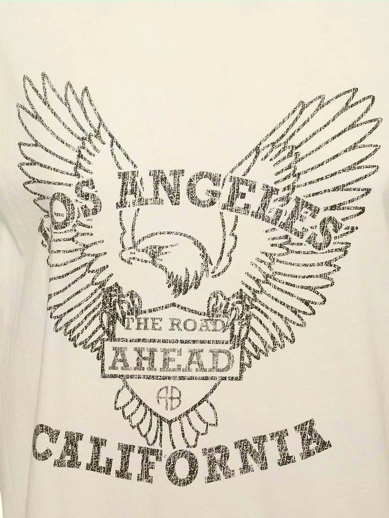 商品ANINE BING|Milo Eagle Cotton Jersey T-shirt,价格¥755,第3张图片详细描述