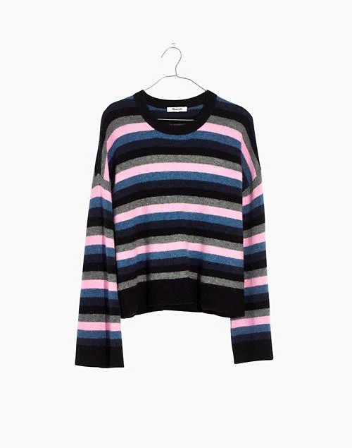 商品Madewell|Cardiff Striped Crewneck Sweater in Coziest Yarn,价格¥476,第4张图片详细描述