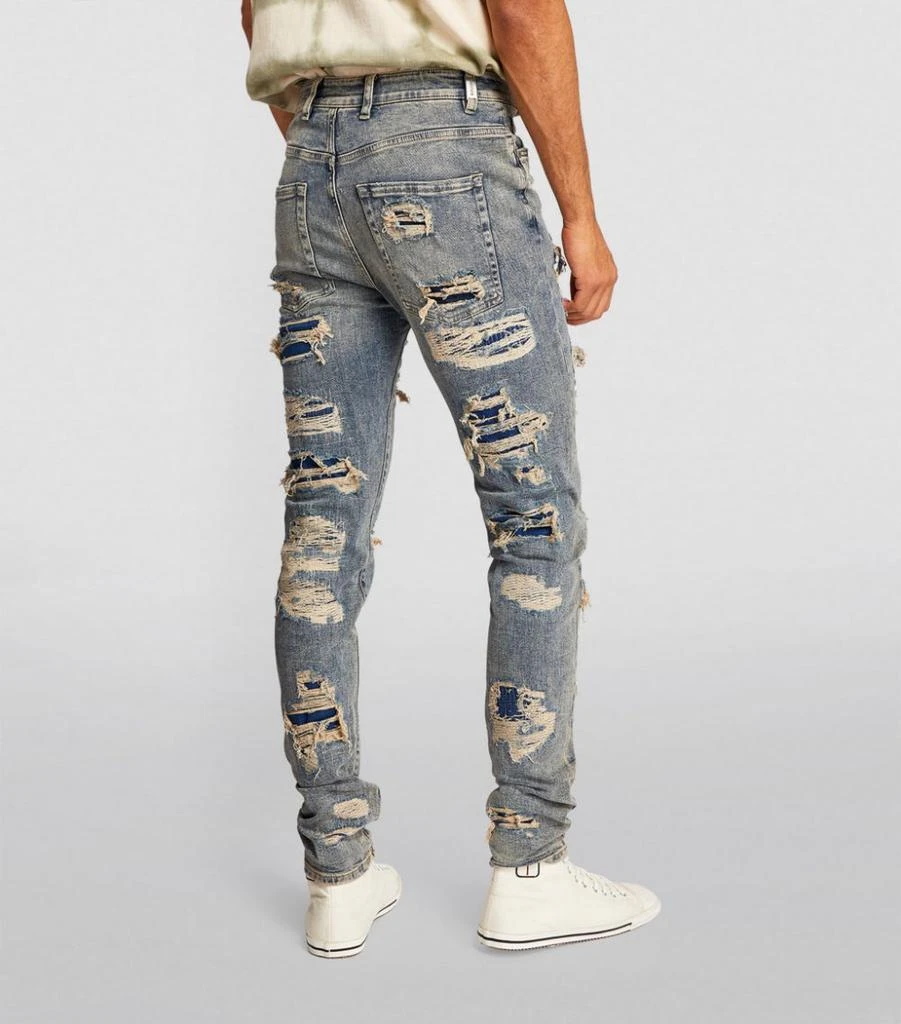 商品Represent|Shredded Skinny Jeans,价格¥768,第4张图片详细描述