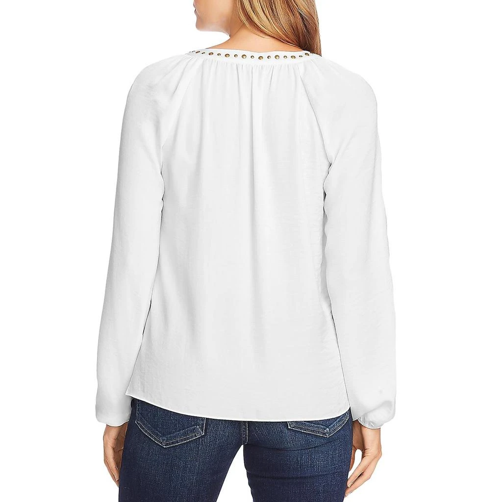 商品Vince Camuto|Vince Camuto Womens V Neck Studded Blouse,价格¥114,第2张图片详细描述