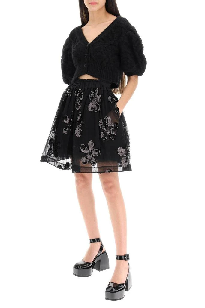 商品Simone Rocha|EMBROIDERED TULLE TUTU SKIRT,价格¥2773,第2张图片详细描述