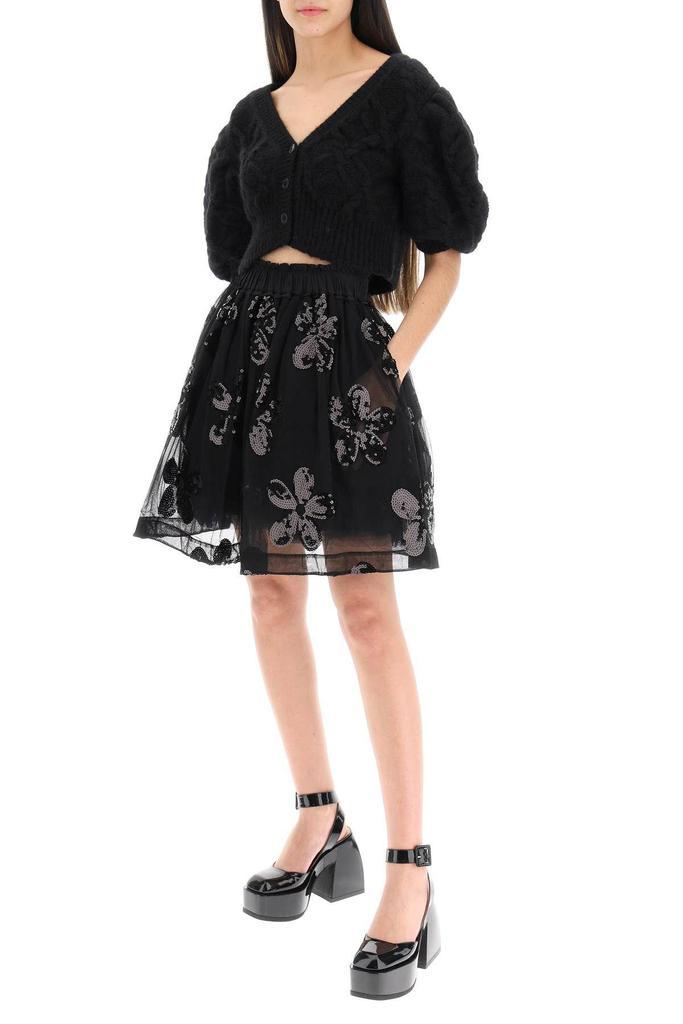 商品Simone Rocha|EMBROIDERED TULLE TUTU SKIRT,价格¥4458,第4张图片详细描述