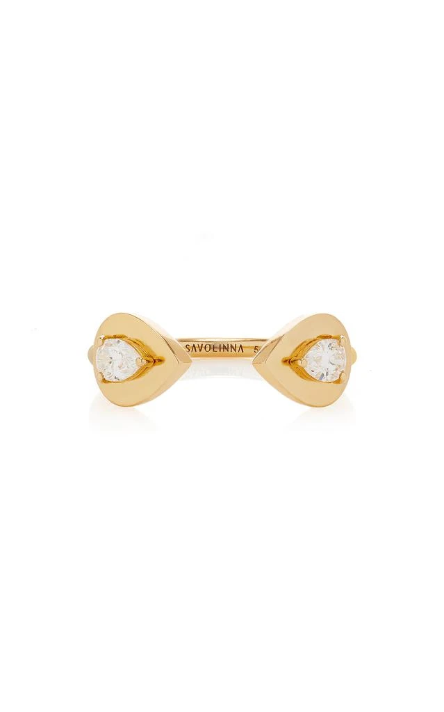 商品Savolinna Jewelry|Savolinna Jewelry - Lemonade 18K Yellow Gold Diamond Ring - Gold - US 7.5 - Moda Operandi - Gifts For Her,价格¥20290,第1张图片