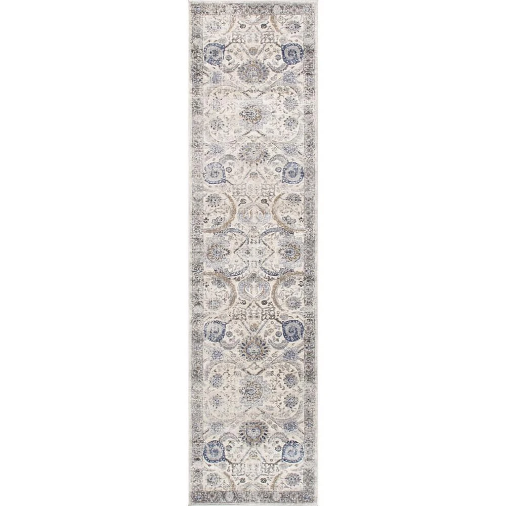 商品Pasargad Home|Fantasia PRC-1021IB 2'6" x 10' Runner Area Rug,价格¥2833,第1张图片