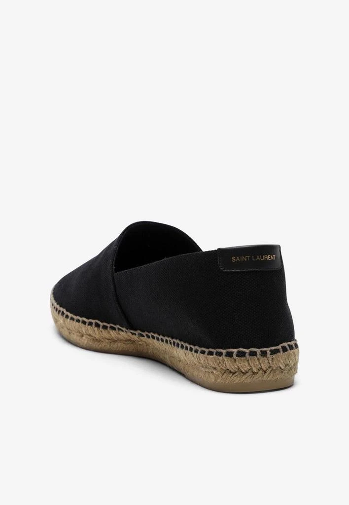 商品Yves Saint Laurent|Logo Lettering Canvas Espadrilles,价格¥3623,第3张图片详细描述