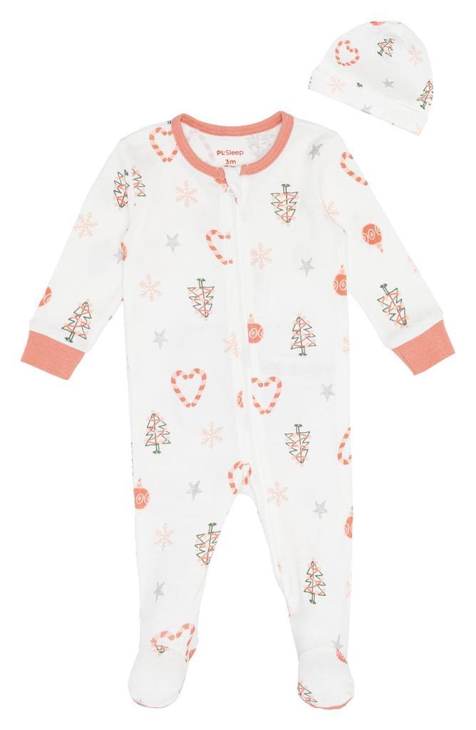 商品Petit Lem|2-Piece Sleeper & Hat Set,价格¥54,第1张图片