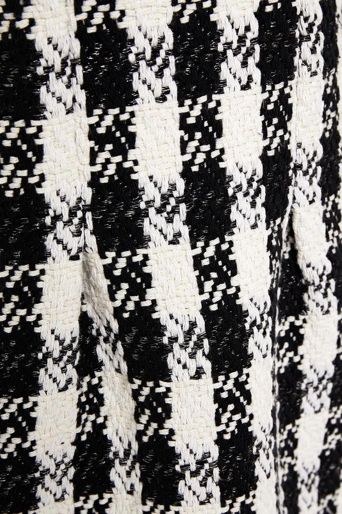 商品Maje|Rocky checked cotton-blend tweed mini dress,价格¥1232,第4张图片详细描述