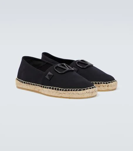 商品Valentino|Stud Sign canvas espadrilles,价格¥5707,第5张图片详细描述