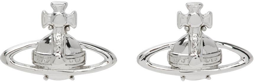 商品Vivienne Westwood|Silver Suzie Earrings,价格¥952,第1张图片