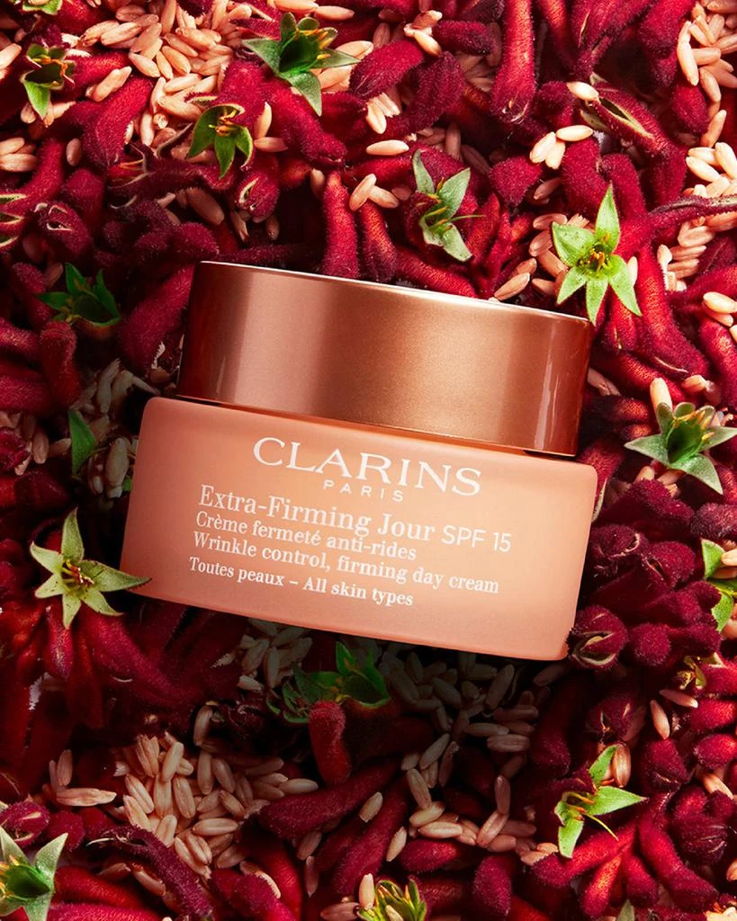 商品Clarins|Extra-Firming Wrinkle Control Firming Day Cream - All Skin Types, 1.7 oz.,价格¥716,第4张图片详细描述