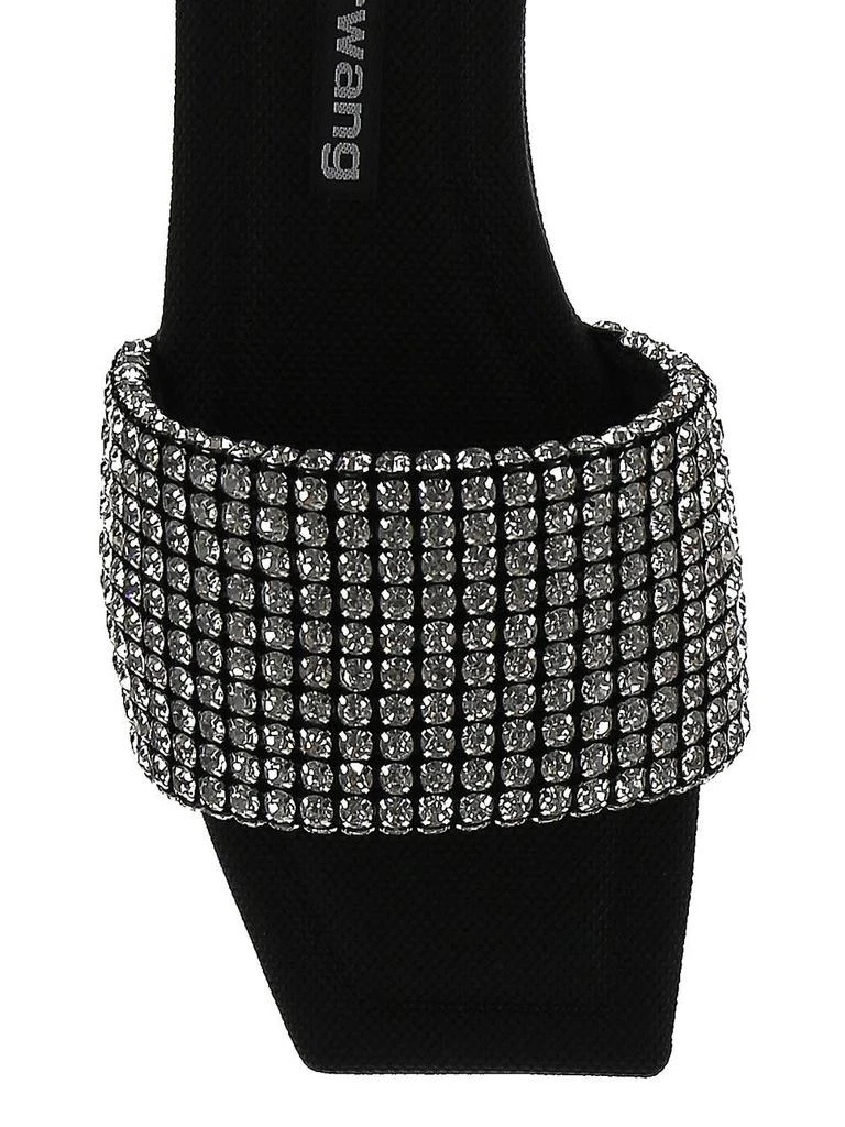 商品Alexander Wang|Anya Crystal Flat Slide,价格¥3476,第4张图片详细描述