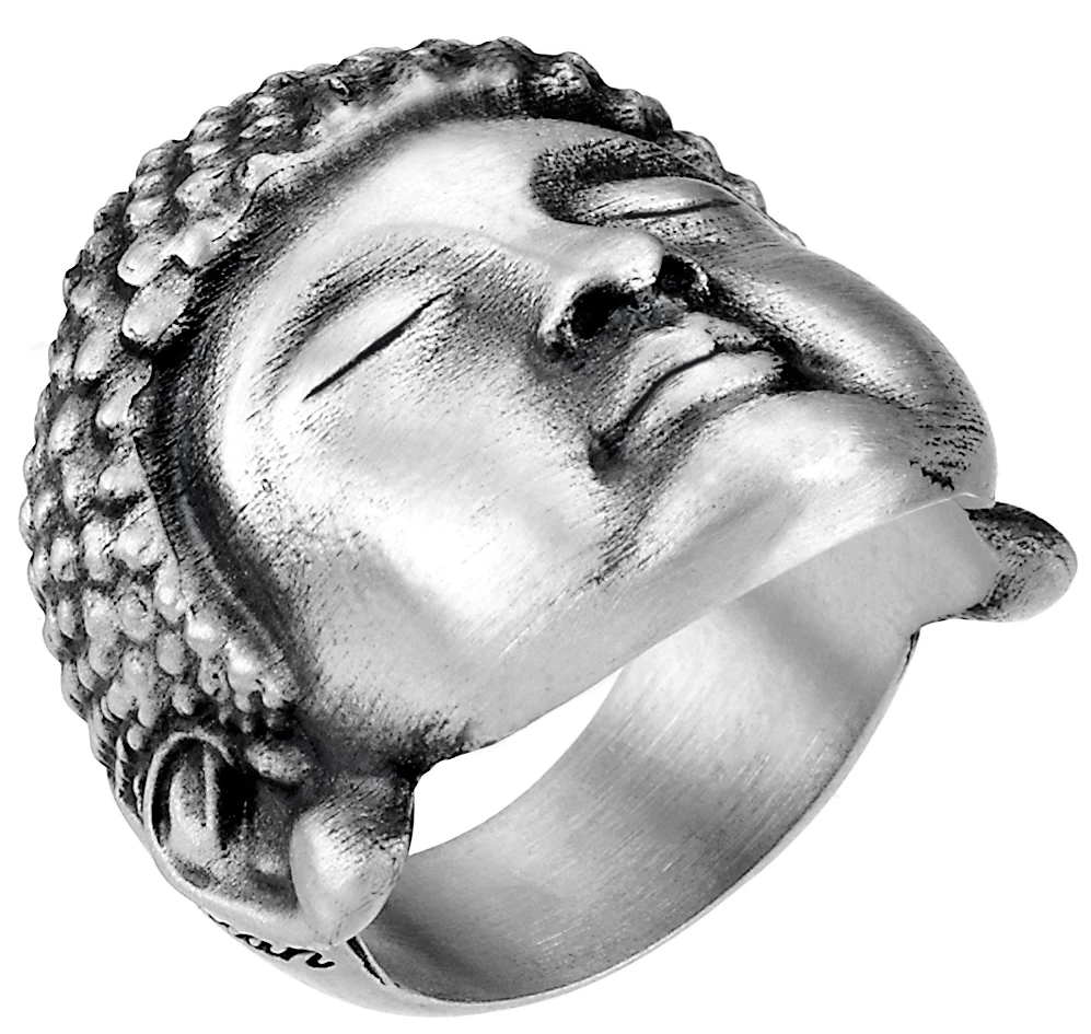 商品Zancan|Silver buddha ring.,价格¥1462,第1张图片
