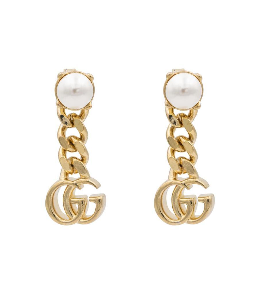 商品Gucci|GG Marmont earrings,价格¥2290,第1张图片