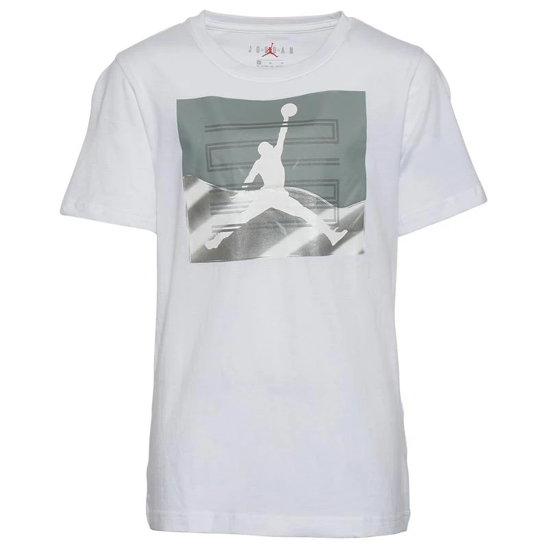 商品Jordan|Jordan AJ11 Carbon Jumpman Short Sleeve T-Shirt - Boys' Grade School,价格¥141,第1张图片