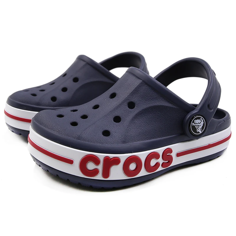 商品[国内直发] Crocs|Bayaband clog k贝雅卡骆班小克骆格 儿童休闲凉鞋拖鞋洞洞鞋,价格¥112,第1张图片