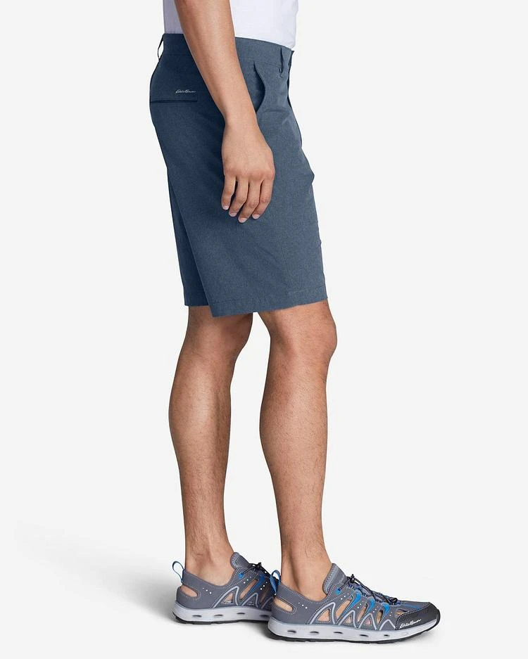 商品Eddie Bauer|男士Men's Amphib 10" Chino Shorts,价格¥298,第4张图片详细描述