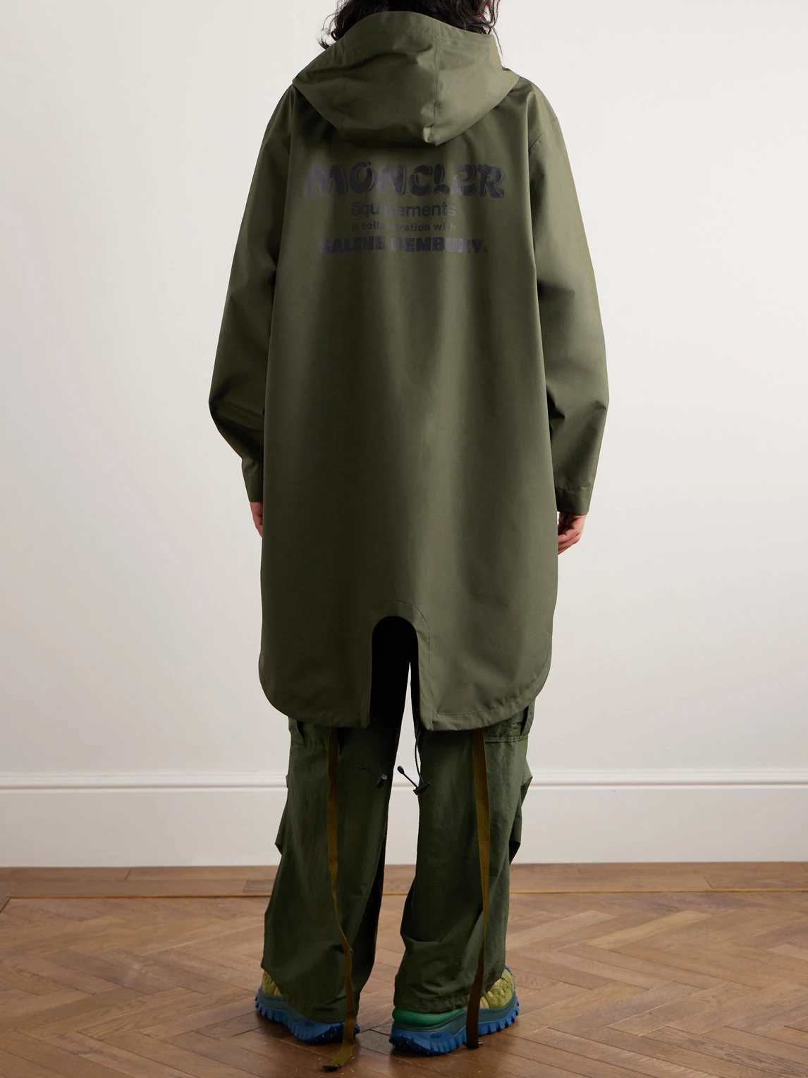 商品Moncler|Moncler 男士大衣 1647597315655323 绿色,价格¥14602,第5张图片详细描述