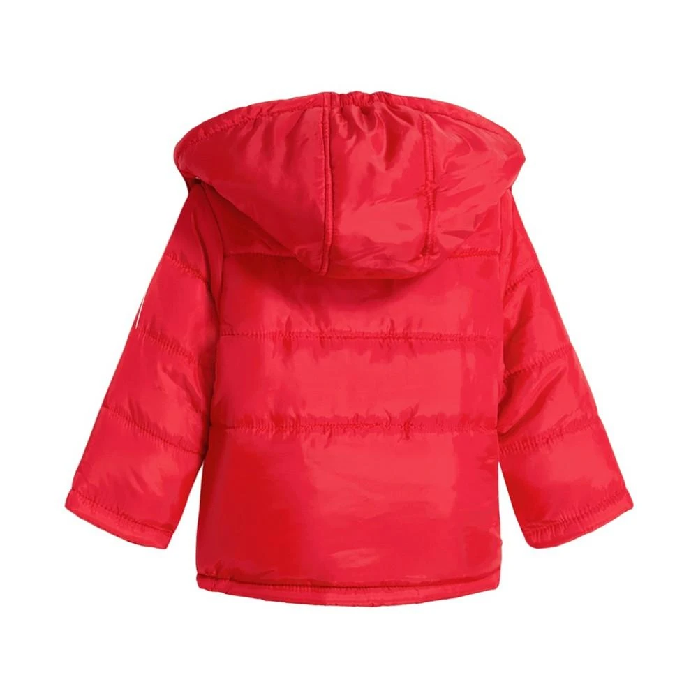 商品Tommy Hilfiger|Baby Boys Chevron Colorblock Puffer Coat,价格¥201,第2张图片详细描述