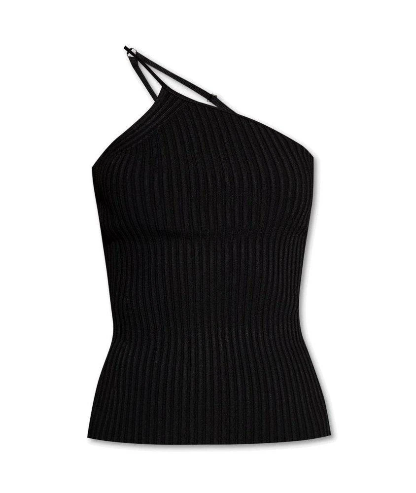 商品Helmut Lang|Helmut Lang Denuded Shoulder Spaghetti Strap Top,价格¥954,第1张图片