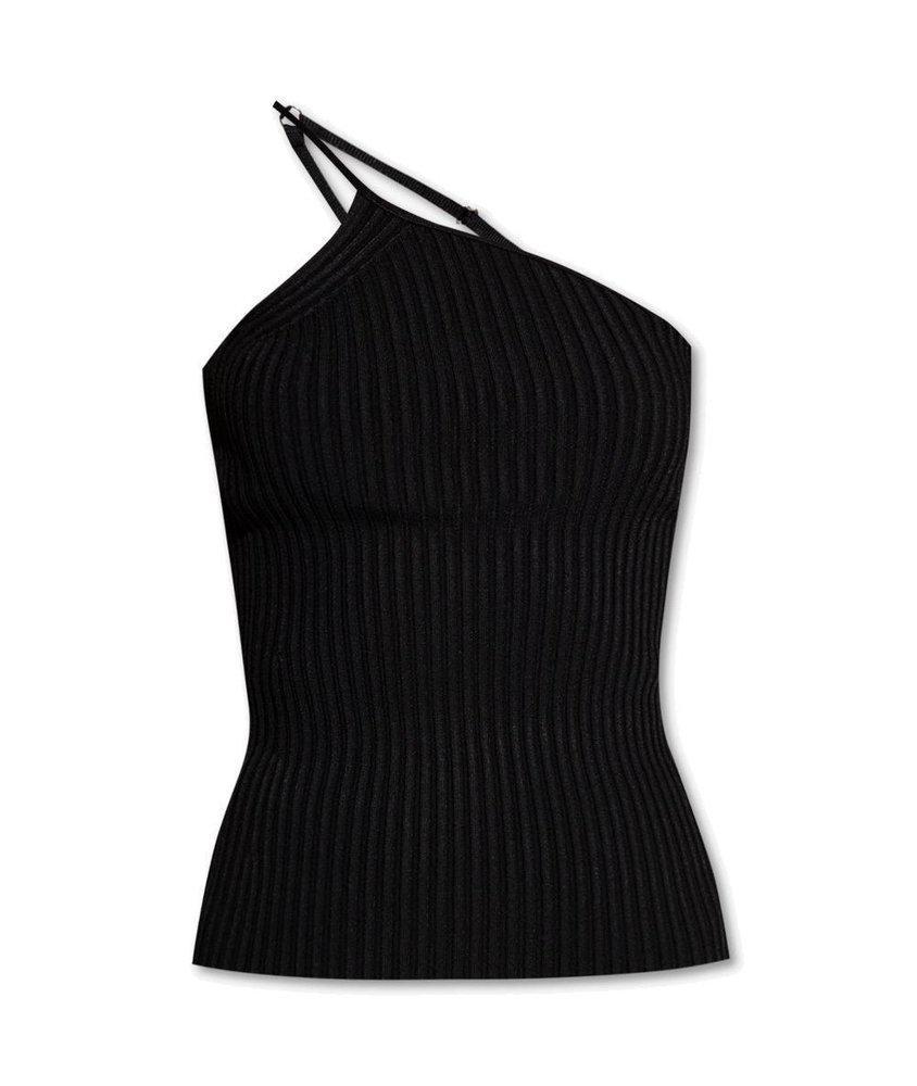 商品Helmut Lang|Helmut Lang Denuded Shoulder Spaghetti Strap Top,价格¥1473,第1张图片