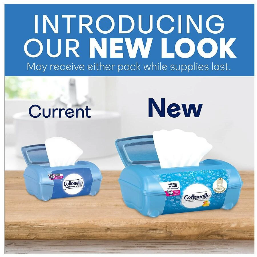 商品Cottonelle|Fresh Care Flushable Wet Wipes,价格¥34,第2张图片详细描述
