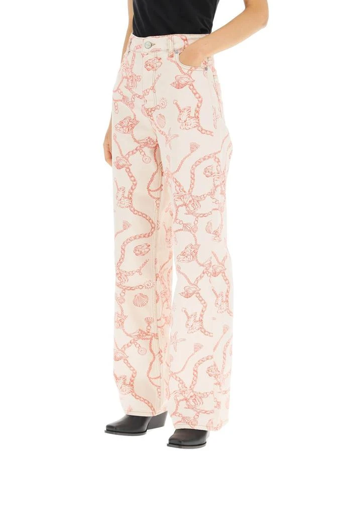 商品Ganni|Ganni 'magny' printed jeans,价格¥993,第4张图片详细描述