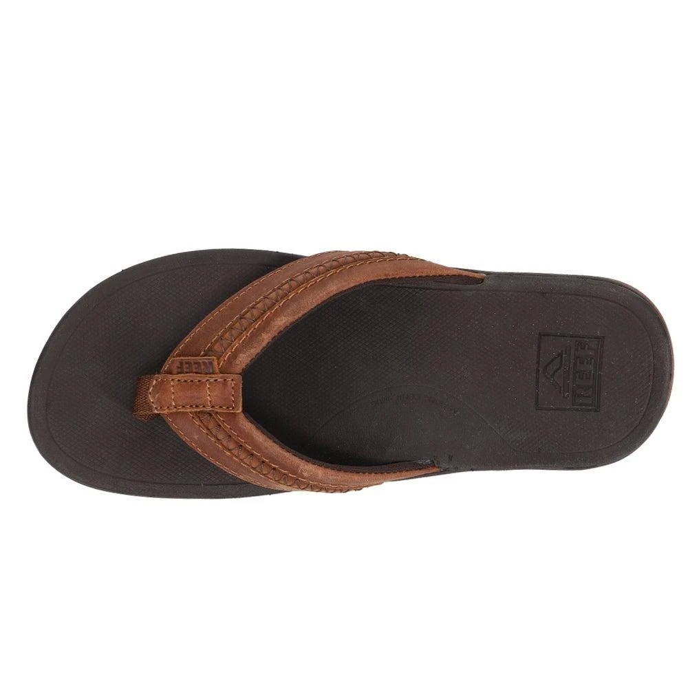 商品Reef|Leather Ortho Coast Flip Flops,价格¥568,第4张图片详细描述