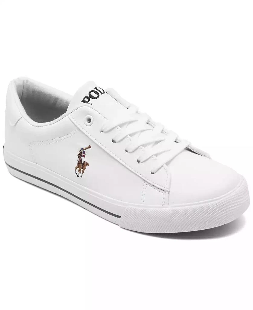 商品Ralph Lauren|Big Boys Easten II Casual Sneakers from Finish Line,价格¥386,第1张图片