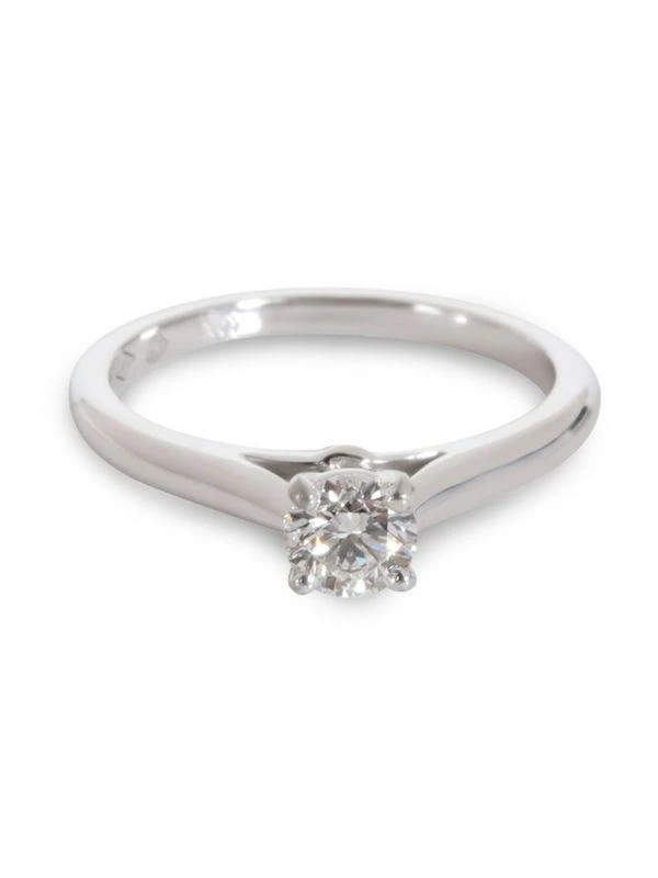 商品[二手商品] Cartier|Cartier 1895 Diamond Engagement Ring In Platinum D Vvs1 0.29 Ctw,价格¥12753,第1张图片