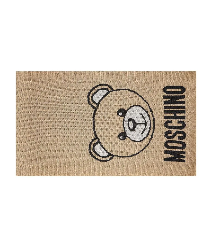 商品Moschino|Moschino Womens Gold Scarf,价格¥1135,第1张图片