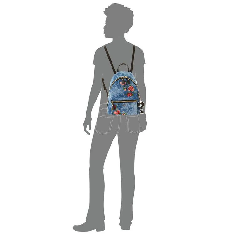 商品GUESS|Cool School Denim Small Backpack,价格¥423,第2张图片详细描述