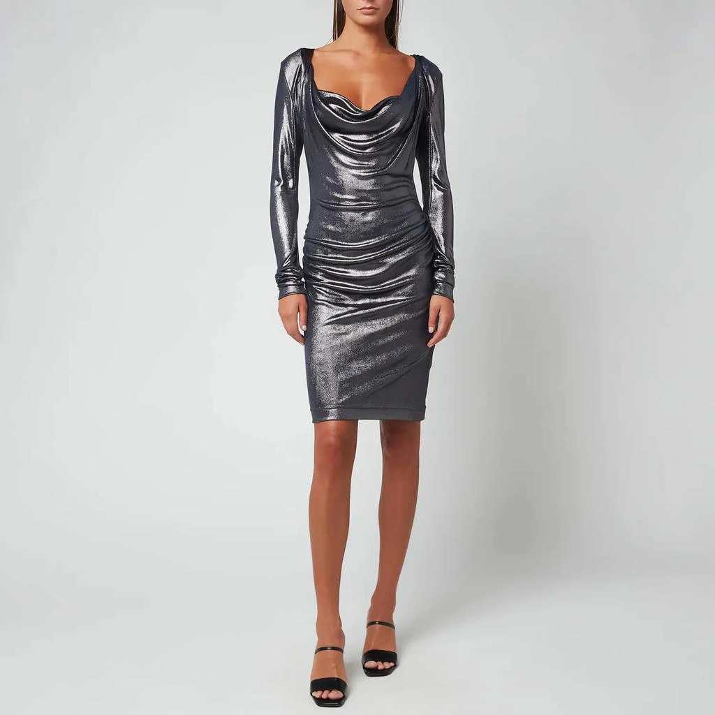 商品Vivienne Westwood|Vivienne Westwood Women's Stripped Elizabeth Jersey Dress,价格¥1812,第3张图片详细描述