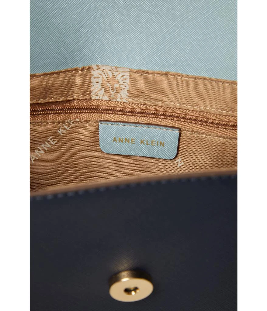 商品Anne Klein|Flap Top Handle Satchel,价格¥391,第3张图片详细描述