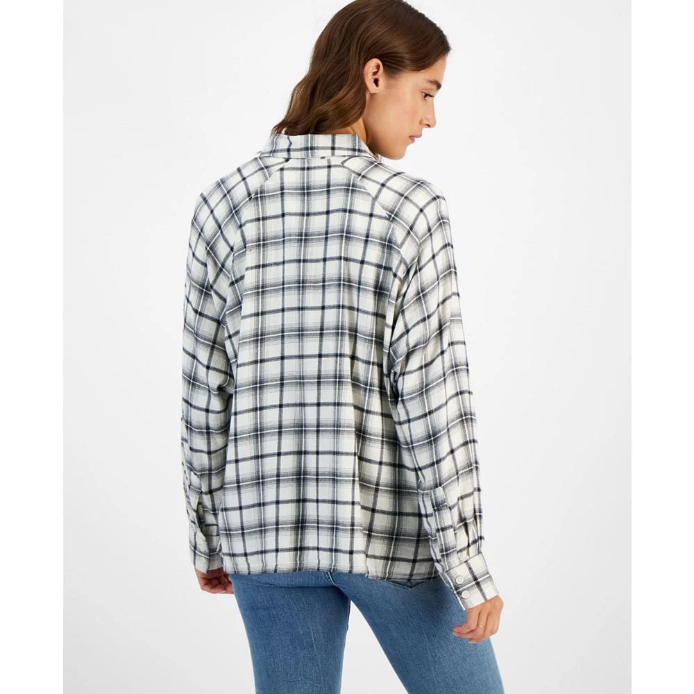 商品Levi's|Women's Harrison Plaid Button-Front Top,价格¥178,第2张图片详细描述